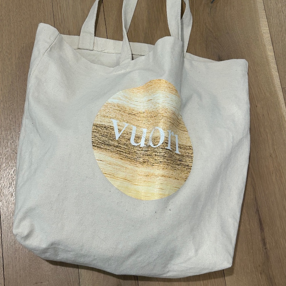 VUORI CREAM TOTE THE RISE THE SHINE - Picture 3 of 7